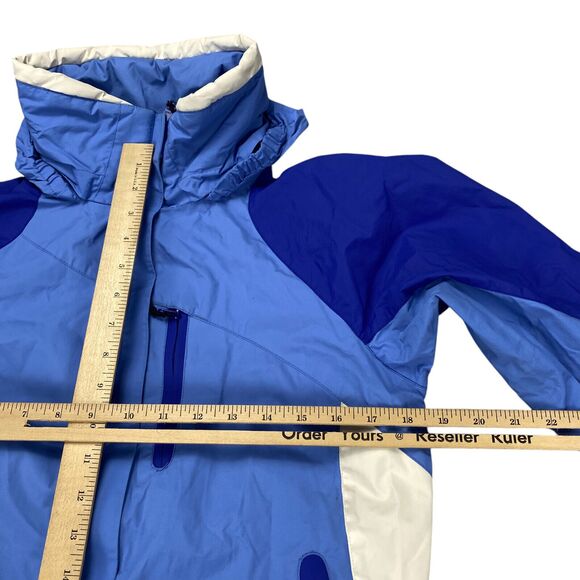 Columbia Omni-Tech Bugaboo Waterproof Breathable Hooded Jacket. Sz Youth 14/16 - Picture 9 of 16